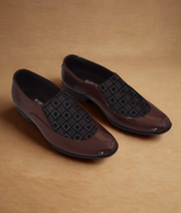 Slip-On Shoes with Box Printed Style OL-1520 - Harpers